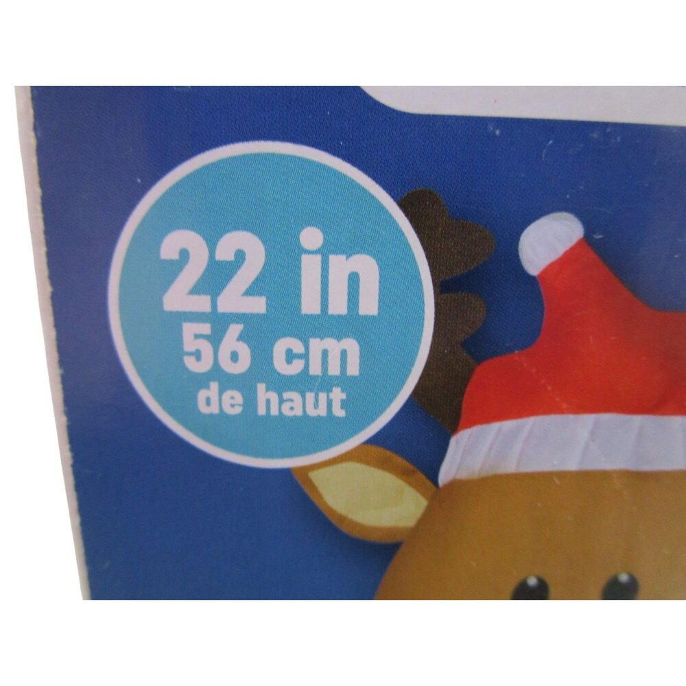 Airdorable Airblown Inflatable Reno Reindeer 22 In Christmas Indoor Use NIB - Picture 5 of 11